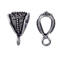 Silver Overlay Pendant Bail CSF-118-21X11MM