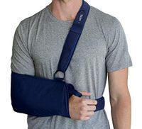 United Ortho Deluxe Shoulder Immobilizer, Small, Blue