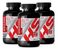 Weight Loss Accessories - Super Fat Burner 2640mg - Natural Complex - Inositol Anxiety - 3 Bottle (270 Capsules)