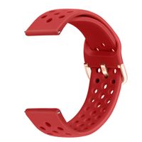 Shan-S Compatible for Ticwatch E Watch Bands for Men Women,Sweat Resistant Replacement Accessory Sports Soft Silicone Breathable Wristband Strap Bracelet for Ticwatch E Smartwtach