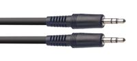 Stagg 3ft. Deluxe Audio Cable - Stereo Mini Phone Plug / Stereo Mini Phone Plug