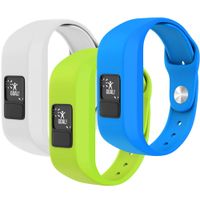 CharmingElf Replacement Bands Compatible for Garmin Vivofit jr Bands and Vivofit jr 2/3 Bands Soft Silicone Adjustable with Buckle Wristbands for Kids Woman Man(Size: 130mm~180mm)