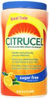 Citrucel Methylcellulose Fiber Therapy for Regularity with SmartFiber Sugar Free/Orange Flavor 42Oz (1191g)