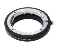 Fotasy Leica M Lens to Canon EF-M Mount Adapter, Leica M EFM, Leica M EOS M Adapter, EFM Adapter Leica M, fits Leica M Lens & Canon EF M Mirrorless Cameras M2 M3 M5 M6 M6 Mark II M10 M50 M100 M200