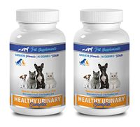 PET SUPPLEMENTS Urinary Tract Supplement for Cats - Healthy Urinary Complex - for Dogs and Cats - Advanced Support - CHEWABLE - Cranberry for Cats - 2 Bottle (180 Chews)