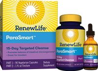 Renew Life Adult Cleanse - PARASmart, Microbial Cleanse - 2-Part,15-Day Program - Gluten, Dairy & Soy Free - 90 Vegetarian Capsules + 1 Fl. Oz. Tincture