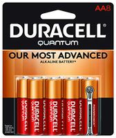 Duracell Quantum AA Alkaline Batteries - Long Lasting, All-Purpose Double A Battery for Household and Business - 8 Count