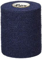 PowerFlex Self Adherent Tape, Latex, Athletic Tape, Navy, 3", 16 Rolls per Case