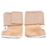 LiangGui Wrist Compression Sleeve Athletic Fitness Protective Sleeve for Outdoor Indoor Sports Beige 1 Pair