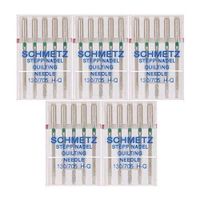 Schmetz Quilting Sewing Machine Needles 130/705H H-Q Size 90/14, (pack of 5)