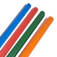 JAM PAPER Assorted Gift Wrap - Glossy Wrapping Paper - 25 Sq Ft Each (100 Sq. Ft. Total) - Primary Colors Assortment - 4 Rolls/Set