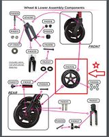 Wheel Black for NOVA Models 4214/4215/4216-1 Each