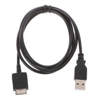 WMC-NW20MU USB Charger Cable Replacement Charging Sync Data Cable Supply Power Cord Compatible Sony Walkman MP3 Player NWZ-A726 A728 A729 A815 A818 S615 S616 S618 S716 S718 Series and More (3.9ft)