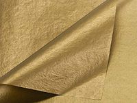 Gold & Gold Tissue Paper 100~20"x30" Sheets 2-Sided - WRAPS-P956