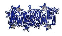 Awsome! Embelishment with Jewels Stars