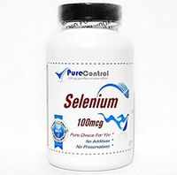 Selenium 100mcg // 200 Capsules // Pure // by PureControl Supplements