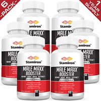 (6-Pack) Horny Goat Weed Enhancing Complex Extract for Male and Female with Ginseng Maca Root Tongkat Ali Powder Powerful 1000mg Optimum Dosage for Energy Stamina Performance
