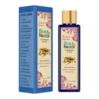 Blue Nectar Ayurvedic Balalakshadi Jasmine Vitamin D Massage Oil, 100ml