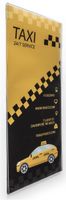 Displays2go 20" x 30" Frameless Sign/Poster Holder, Wall Mount, Clear Acrylic (WMEC2030)