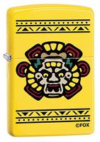 Custom Personalized Zippo Mayans M.C. Lemon Color Windproof Lighter Free Engraving #49020