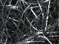 4oz Bag Black & Metallic Silver VERYFINE Fine Cut Gift Basket Shred Paper Filler Bedding nfLG -1703