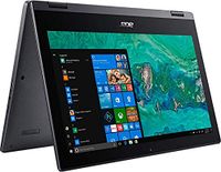 Acer Spin 1 SP111-33 Ultra Slim Touch 2-1 Laptop Intel Quad Core N5000 up to 2.7Ghz 4GB 64GB SSD 11.6in HD LED Windows 10 in S Mode HDMI Webcam (Renewed)