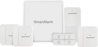 iSmartAlarm Home Security Package For More Doors & Windows | Wireless DIY No Fee IFTTT & Alexa Compatible iOS & Android App | iSA8, White