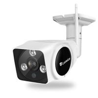 Luowice WiFi Security Camera Outdoor 1080P Wireless IP Camera with Intercom Function HD Surveillance Camera 100ft Night Vision and Support Micro SD Card IP66 Waterproof