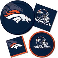 Creative Converting Officially Licensed NFL Paper Beverage Napkins, 192-Count, Denver Cowboys