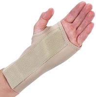 Bilt-Rite Mastex Health 7 Inch Right Wrist Splint, Beige, Medium