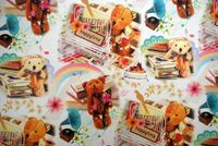 Gift Wrapping Paper - Happytime with School Bears