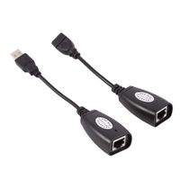 USB 2.0 to RJ45 Ethernet Extension Extender Network Adapter Cable Wired LAN for MacBook