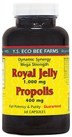 YS Royal Jelly/Honey Bee - Royal Jelly Propolis Mega Strentgh, 60 capsules