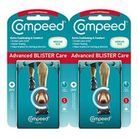 Compeed Advanced Blister Care Cushions, 5 Count Sport Pads (2 Pack)