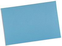 Rolyan Splinting Material Sheet, Ezeform, Blue, 1/8" x 18" x 24", 1% Perforated, Single Sheet