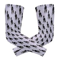 Little Black Cat Unisex Arm Sleeve UV Protection Arm Compression Sleeve Skin Protection Sport Arm Cooler Sleeve for Running Hiking Jogging Motorcycling Climbing Camping