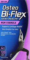 Sundown Osteo Bi-Flex Advanced MSM, 120 Coated Caplets (Packaging May Vary)