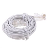 RJ11 to RJ45 Telephone Cable, Phone Cord Line Wire, 10 Feet (3 Meters)