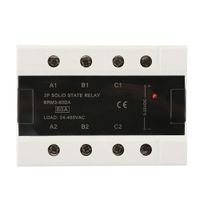 Solid Stats Relay,Three Phase Solid State Relay DC Control AC 40DA/60DA/80DA Load 24-480VAC(BRM3-80DA)