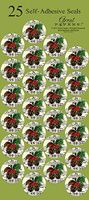 Great Papers! Pinecone Garland Seals, 25 count, 1" (2014069)