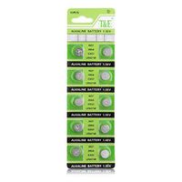 YCDC 10PCS AG7 LR927 395​A SP395 SR57 Button Cell Coin Alkaline Battery 1.55V for Watches