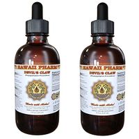 Devil's Claw Liquid Extract, Organic Devil's Claw (Harpagophytum Procumbens) Tincture 2x2 oz