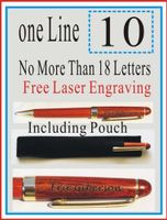 Holiday Birthday Gifts Wholesale 10pcs Personalized Wooden Pen