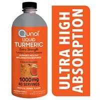 Qunol Liquid Turmeric Curcumin with Black Pepper 1000 Milligram, Anti-Inflammatory, Dietary Supplement, Extra Strength, 40 Day Supply, 40 Servings … (40 Day Supply)
