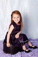 TRLYC 4FT7FT White Sequin Backdrop for Thanksgiving Day