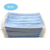 Caxinthy 50 PCS Disposable 3-Ply Air Filter Protection with Earloop Polypropylene (50)