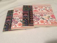 BookBound Journals Assorted Designs with Free Pencil Set (4 Pack)