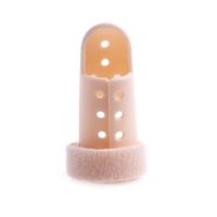 Moonsun08 1Pc Finger Extension Splints Injury Pain Splint Joint Mallet Finger Support Brace Fingers Protection for Finger Knuckle Immobilization Fractures Care and Pain Relief Skin Color 5#