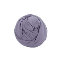 Newborn Baby Photo Props Blanket Stretch Without Wrinkle Wrap Swaddle for Boy Girls Photography Shoot (Grey)
