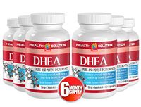 Dhea Vegetarian - DHEA 50 mg - Muscle Building Supplement - 360 Capsules (6 Bottles)